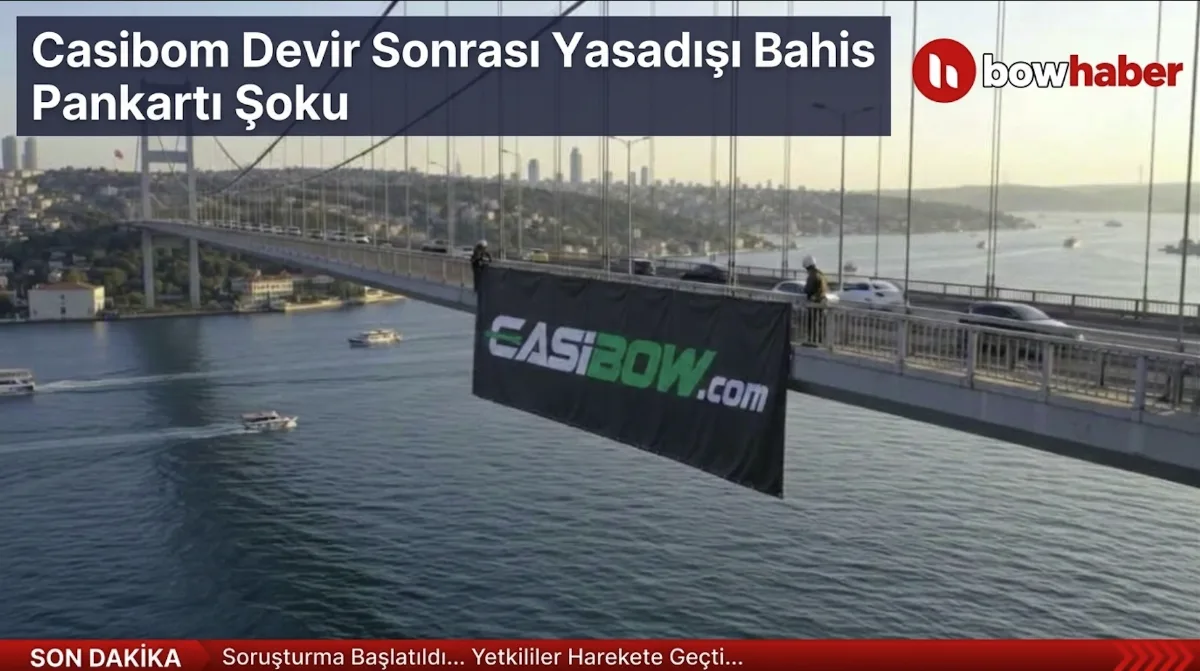 Casibom Devir Sonrası Yasadışı Bahis Pankartı Şoku