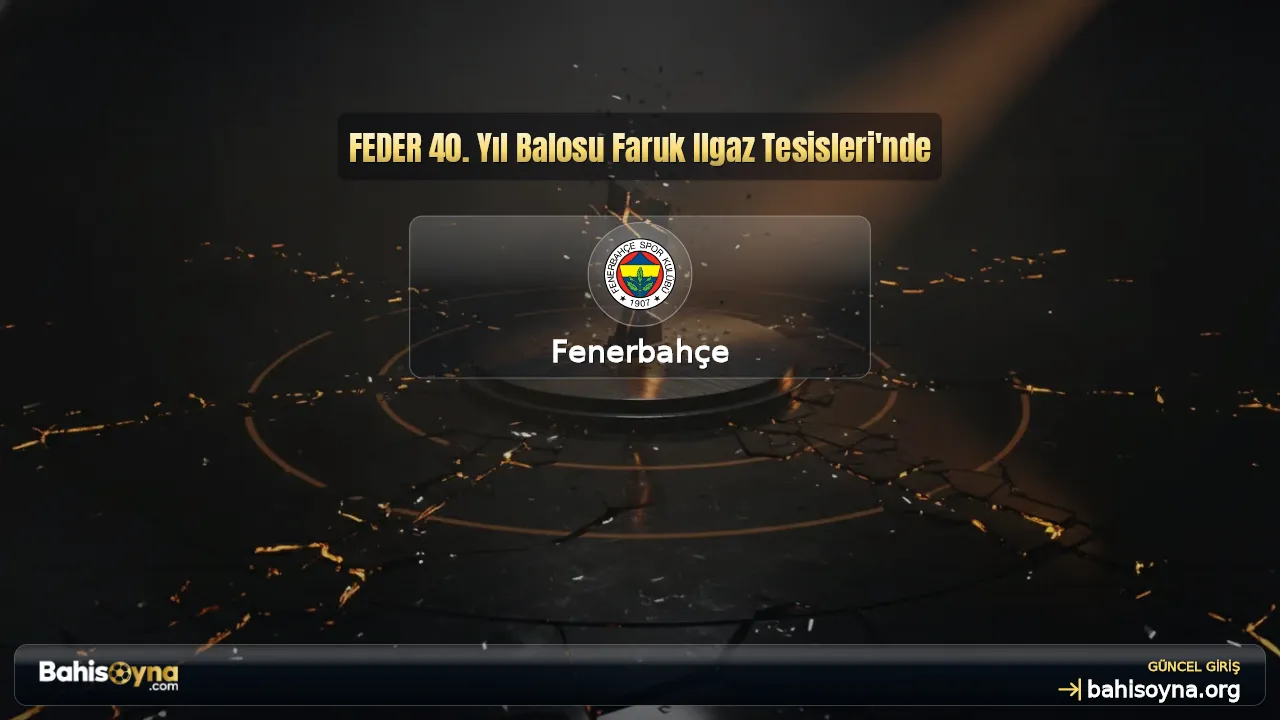 FEDER 40. Yıl Balosu Faruk Ilgaz Tesisleri'nde
