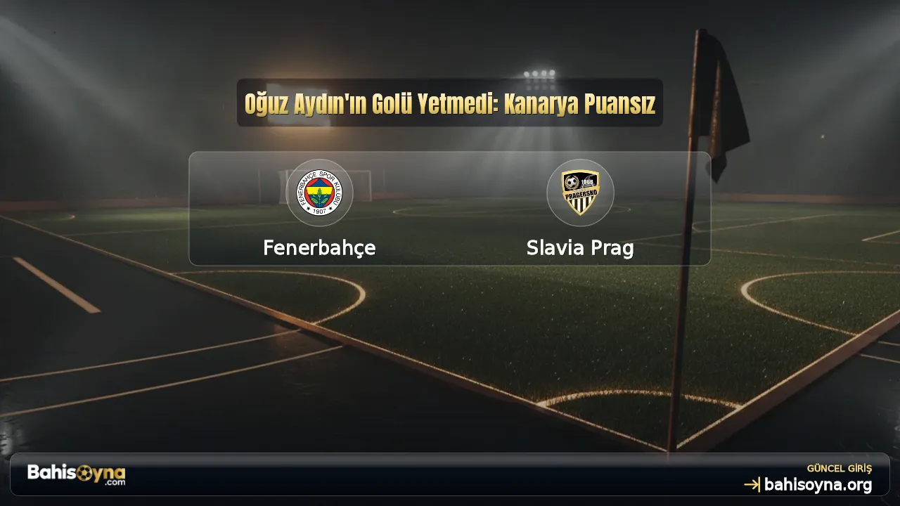 Oğuz Aydın'ın Golü Yetmedi: Kanarya Puansız