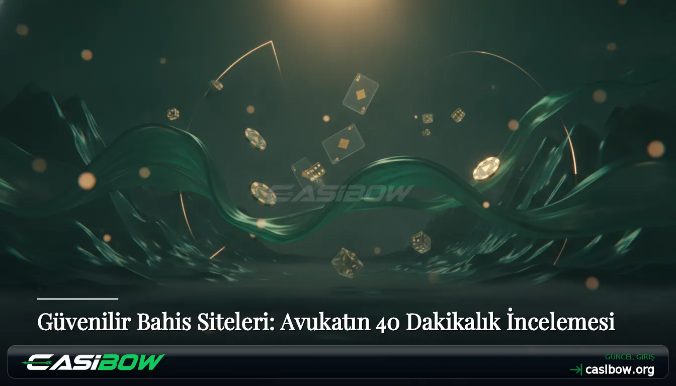 Güvenilir Bahis Siteleri: Avukatın 40 Dakikalık İncelemesi