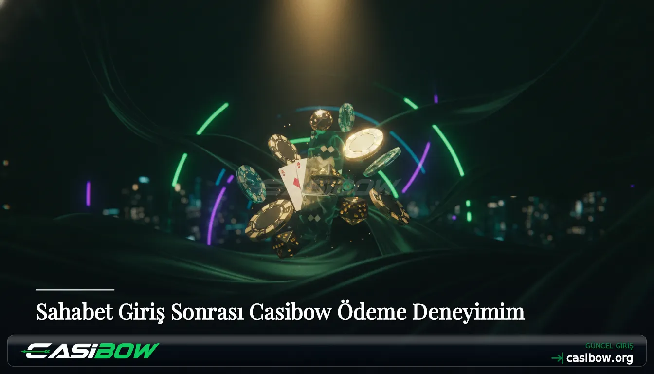 Sahabet Giriş Sonrası Casibow Ödeme Deneyimim