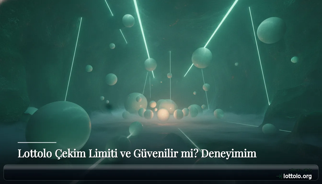 Lottolo Çekim Limiti ve Güvenilir mi? Deneyimim