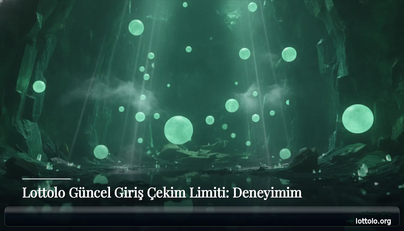 Lottolo Güncel Giriş Çekim Limiti: Deneyimim