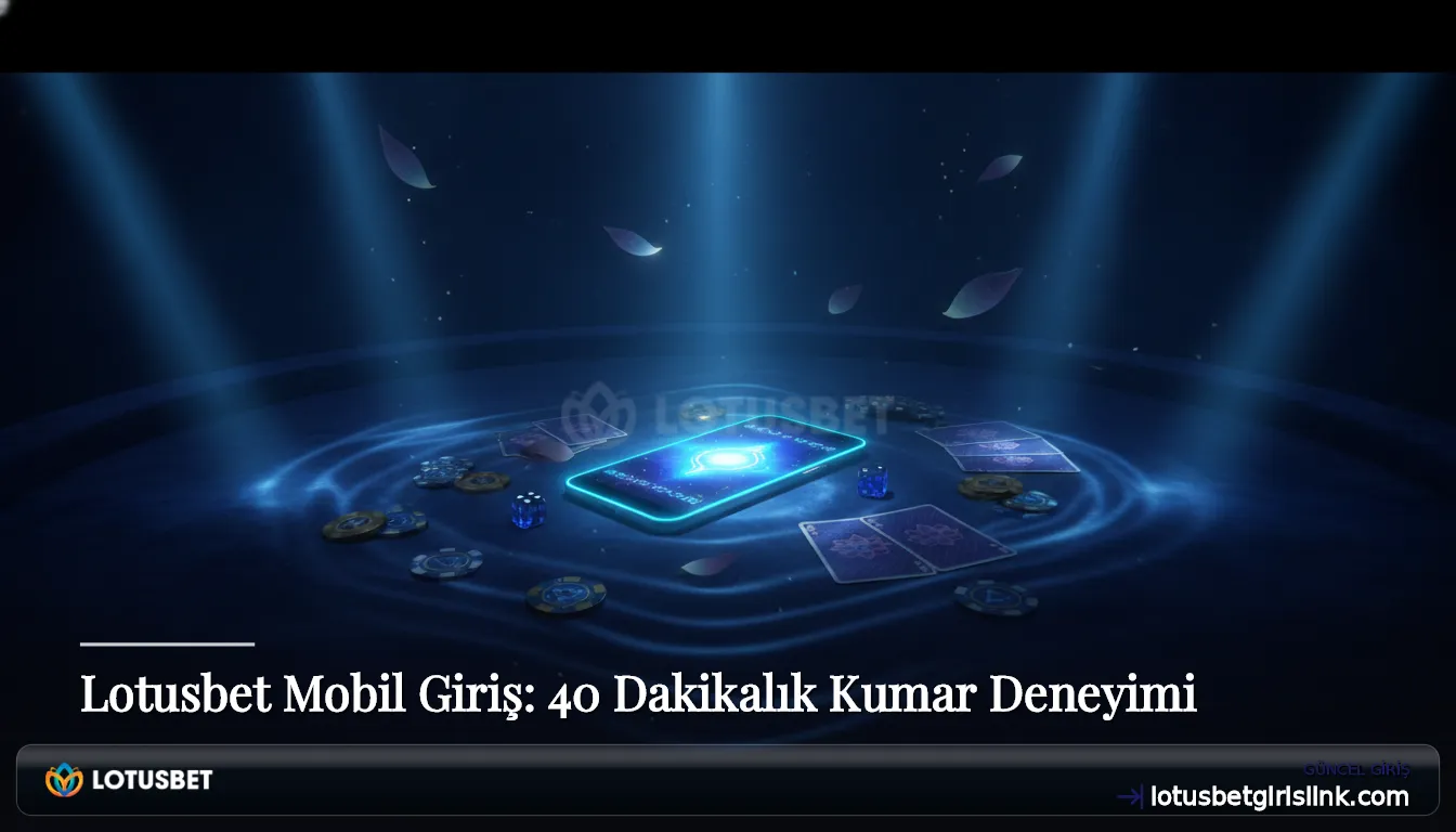 Lotusbet Mobil Giriş: 40 Dakikalık Kumar Deneyimi