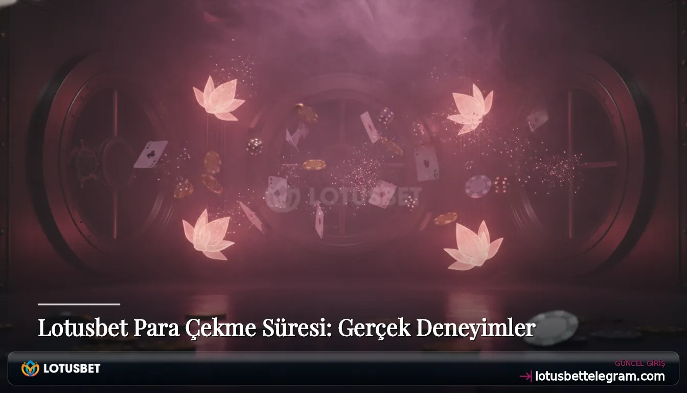 Lotusbet Para Çekme Süresi: Gerçek Deneyimler