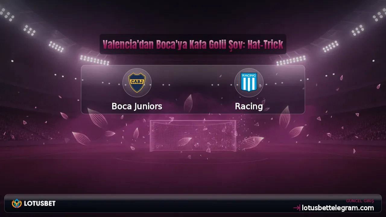 Valencia'dan Boca'ya Kafa Golü Şov: Hat-Trick